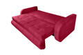 Canapea extensibila Genoa Rosu, 230x97x78 cm, cu lada de depozitare