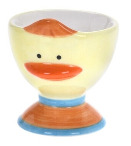 Suport pentru ou Duck, 6x7 cm, dolomita, multicolor