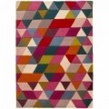 Covor Prism Pink/Multi, Flair Rugs, 120x170 cm, 100% lana, multicolor