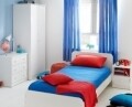 Mobilier Dormitor Luka Alb, Bedora, 1 pat, 1 dulap,1 comoda, 2 noptiere