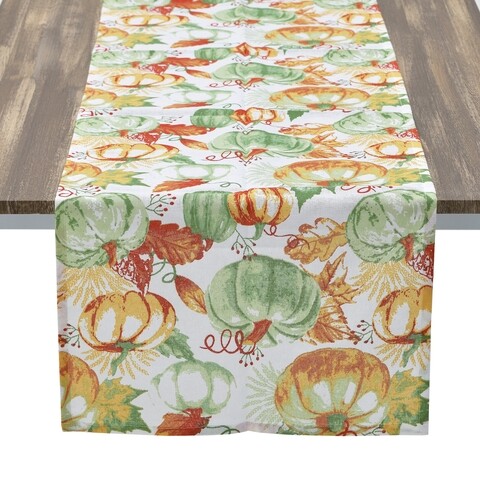 Traversa de masa Pumpkin, InArt, policoton, 40x180 cm, multicolor