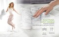 Saltea ortopedica, Sleep Guard Pocket Memory, 160x200 cm, H 30 cm, medie ferma