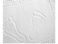 Set 2 prosoape pentru picioare Hotel Line, Bedora, 50 x 70 cm, 100% bumbac cardat, 650 gr/mp, alb
