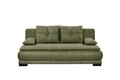 Canapea extensibila, Sophie, Brego 77 Olive, 3 locuri, 208 x 93 x 105 cm, olive