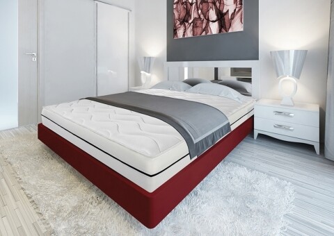 Saltea Super Ortopedica Black Line 140x200x18 cm, Dual Confort, 14+2 Memory, Anatomica