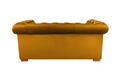 Canapea Oxford Chesterfield, 93x183x75 cm, 2 locuri, Mustard