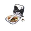 Geanta termoizolanta pentru sandwich SnackRico, Iris Barcelona, 16x15x1 cm, poliester, albastru