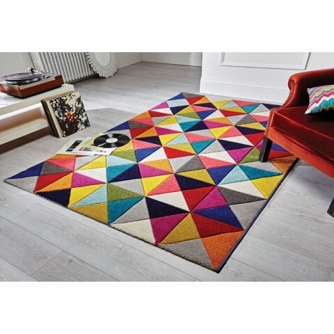 Covor Spectrum Samba Multi, Flair Rugs, 160 x 230 cm, 100% polipropilena, multicolor