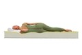 Saltea Green Future Orange Memory (fresh memo), Ortopedica, Anatomica 140 x 200 cm, H 20 cm