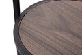 Biblioteca Essential Round, Mauro Ferretti, Ø28 x 112 cm, fier/MDF