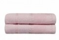 Set 2 prosoape de maini 50x90 cm, 100% bumbac, Soft Kiss, Corona  Pink