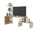 Mobilier living Raffline, 1 corp, 124x30x100 cm, PAL , stejar