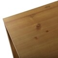 Consola cu suport pentru sticle Carlee, Versa, 80x40x80 cm, lemn de pin