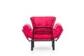 Fotoliu extensibil Nitta Single, Futon,135x70 cm,metal, fucsia