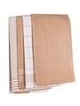 Set 4 prosoape de bucatarie, Prime, Banquet, bumbac, 50x70 cm, bej