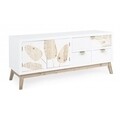 Comoda TV, Folium, Bizzotto, 120x40x52 cm, MDF/lemn de brad