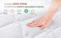 Saltea ortopedica Atena Memory Bonnell, 140x200 cm, H 22 cm