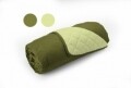 Cuvertura Double Face Alcam, 210 x 220 cm 100% microfibra, olive/lime