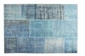 Covor Eko rezistent, 1500 - Blue, 100% poliester,  120 x 180 cm
