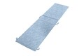 Perna sezlong Alcam, Midsummer, 195x50x3 cm, microfibra matlasata, Blue Jeans