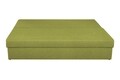 Canapea extensibila Alfi 192x80x77 cm cu lada de depozitare, Lime