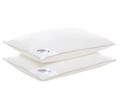 Set 2 perne 50x70 cm, Essience Premium Collection, insert memory si umplutura nanofibra extrafina, husa 100% Bumbac