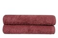 Set 2 prosoape de maini, Beverly Hills Polo Club, Dusty Rose, 50 x 100 cm, 100% bumbac