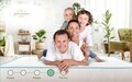 Saltea Green Future Clasic 120x200 cm, H 19 cm, Super Ortopedica, Hipoalergenica, Medie