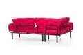 Coltar Nitta Corner, Futon, metal, fucsia