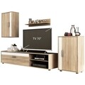 Mobilier pentru Living  Oslo V, Bedora, 1 x Polita, 1 x Comoda, 1 x Dulap, 1 x Dulap suspendat