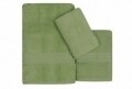 Set 3 prosoape de baie Simplicity, Hobby, 30 x 50 cm/50 x 90 cm/70 x 100 cm, 100% bumbac, verde