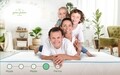 Saltea Green Future Clasic 140x200 cm, H 19 cm, Super Ortopedica, Hipoalergenica, Medie
