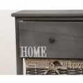 Comoda cu 2 spatii de depozitare si sertar Darkie 2, 40x63x29 cm