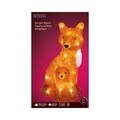 Decoratiune luminoasa pentru exterior Fox, Lumineo, 30 LED-uri, 21x20x34 cm