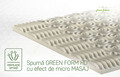 Topper saltea Fresh Mint, 160x200 cm, H 6 cm, 7 Zone de confort