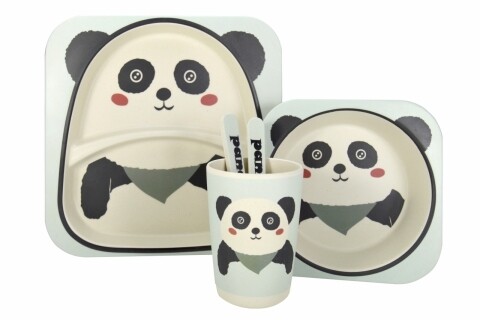 Set de masă pentru copii Panda