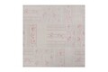 Covor Romantic Patch - Mint, Confetti, 100x100 cm, poliester, multicolor