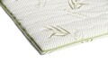 Topper saltea Eucalyptus Memory, 7 zone, 120x190 cm, H 5 cm