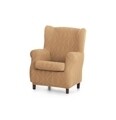 Husa fotoliu elastica bi-stretch, Iria, wing chair, galben C/5