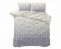 Lenjerie de pat pentru două persoane Twinkle Stars Grey, Sleeptime, policoton