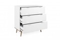 Comoda, Finori, Goteborg 1, 79.8 x 86.5 x 40 cm, PAL/MDF, sonoma/alb