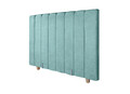 Pat matrimonial, Stockholm, Lines E, 140x200 cm, saltea tip Pocket, topper memory, Mint